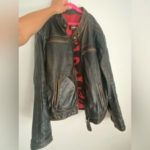 Authentic Danier Leather Motorcycle Jacket